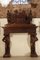 Antique French Sculpted Fireplace in Wood, Image 7