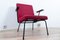 Red Model 1407 Lounge Chair by Wim Rietveld and A.R. Cordemeyer for Gispen 3