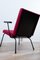 Red Model 1407 Lounge Chair by Wim Rietveld and A.R. Cordemeyer for Gispen 6