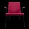 Sillón modelo 1407 en rojo de Wim Rietveld and AR Cordemeyer para Gispen, Imagen 1