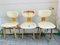 Mid-Century SB02 Dining Chairs by Cees Braakman for Pastoe, 1950s, Set of 3 1