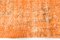 Vintage Orange Rug in Wool, Image 16