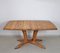Large Scandinavian Extendable Dining Table in Pine, Image 6