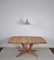Large Scandinavian Extendable Dining Table in Pine 9
