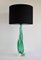 Emerald Green Murano Glass Table Lamp, Image 2