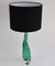 Emerald Green Murano Glass Table Lamp, Image 5