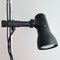 Mid-Century Modern Black Metal Adjustable Floor Reading Lamp with 2 Spot Lights, 1970s 20