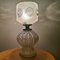 Art Deco Style Clear Cut Glass Table Lamp, 1950s 2