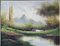 Peinture Paysage de Montagne, Huile sur Toile 7