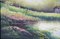 Pintura de paisaje de montaña, óleo sobre lienzo, Imagen 1