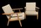 Fauteuils Cigar en Chêne par Hans J Wegner pour Getama, Set de 2 4