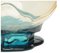 Grand Vase Collina, Design Fish par Gaetano Pesce, Transparent et Vert Emeraude 2