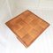 Art Deco Chequered Walnut Side Table, 1930s 4