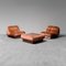 Vintage Lounge Chairs & Coffee Table by Rino Maturi for MIMO, 1970s, Set of 3 1