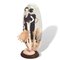 Art Deco Portuguese Sculpture of Woman with Mirror, 1920s 1