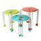 Low Turquoise Triple Play Coffee Table by Gaetano Pesce for Fish Design 4