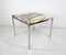 German Coffee Table in Marble with Chrome Frame, 1960s 4