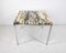 Tavolino da caffè in marmo con struttura cromata, Germania, anni '60, Immagine 5