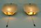 Mid-Century Modern Ice Glass Wall Lamps from Kalmar Franken KG, 1960s, Set of 2 8