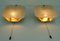 Mid-Century Modern Ice Glass Wall Lamps from Kalmar Franken KG, 1960s, Set of 2, Image 8