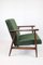 Vintage Green Olive Easy Chair, 1970s 5