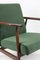 Olivgrüner Vintage Sessel, 1970er 2