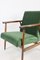 Vintage Green Olive Easy Chair, 1970s 3