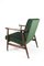 Olivgrüner Vintage Sessel, 1970er 9