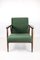 Vintage Green Olive Easy Chair, 1970s 4