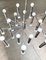 Mid-Century German Space Age Chandelier from Doria Leuchten, 1960s 10