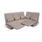 Graues Plura Ecksofa von Rolf Benz 3