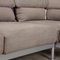 Graues Plura Ecksofa von Rolf Benz 5