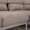 Gray Fabric Plura Corner Sofa from Rolf Benz 5