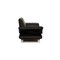 Black Leather Rossini Two-Seater Sofa from Koinor 8