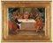 La última cena, Italia, siglo XVIII, óleo sobre lienzo, enmarcado, Imagen 1