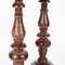 18th Century Woodrn Candleholders, Italy, Set of 6 5