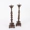 18th Century Woodrn Candleholders, Italy, Set of 6 7