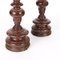 18th Century Woodrn Candleholders, Italy, Set of 6 6