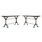 Cast Iron and Patinated Wood Bistro Table 3