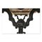 Mesa de bistró de hierro fundido y madera patinada, Imagen 6