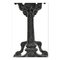 Cast Iron and Patinated Wood Bistro Table 7