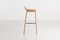 White Oak Mono Bar Stool by Kasper Nyman 3