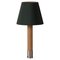 Nickel and Green Basic M1 Table Lamp by Santiago Roqueta for Santa & Cole 1