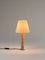 Nickel and Natural Basic M1 Table Lamp by Santiago Roqueta for Santa & Cole 2