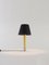 Lampe de Bureau Basic M1 en Nickel et Noir par Santiago Roqueta pour Santa & Cole 7