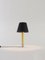 Nickel and Black Basic M1 Table Lamp by Santiago Roqueta for Santa & Cole 7