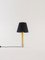 Nickel and Black Basic M1 Table Lamp by Santiago Roqueta for Santa & Cole 6