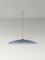 Large Blue Headhat Plate Pendant Lamp by Santa & Cole, Image 2