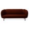 Nabuk Terra Caper 3-Sitzer Sofa mit Nähten von Warm Nordic 2