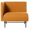 Dark Ochre Galore Seater Module Left Lounge Chair by Warm Nordic, Image 1